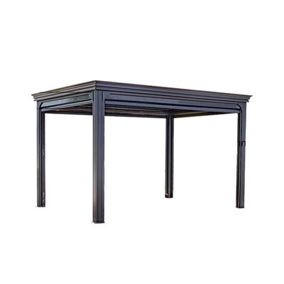Gazebo esterno Gazebo da patio in alluminio pesante per cortile Gazebo da cortile in metallo resistente